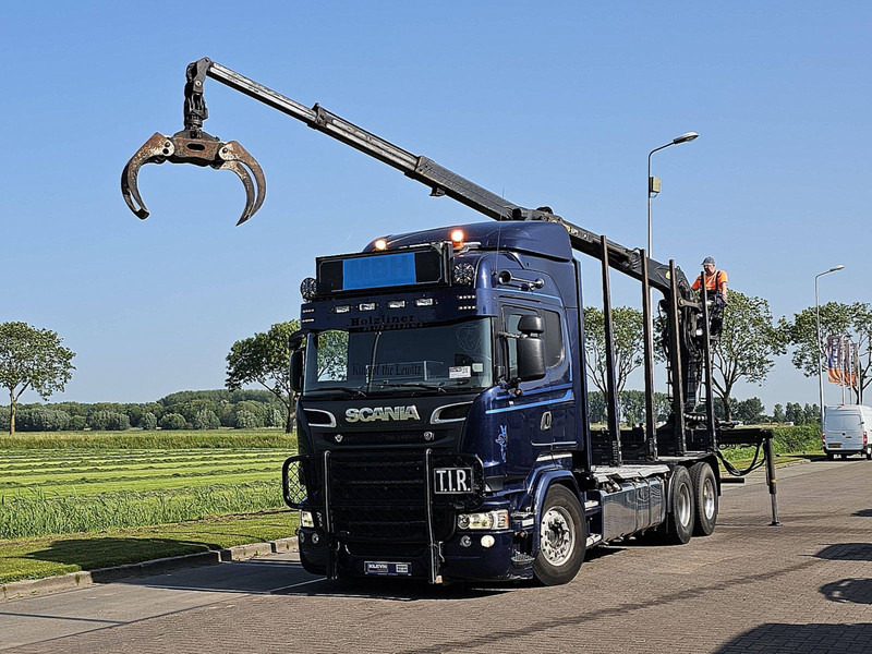 Scania R730 - Metsaveok, Kraanaga veoauto: pilt 2 Scania R730 - Metsaveok, Kraanaga veoauto: pilt 2