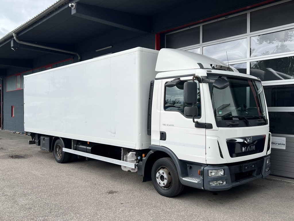 MAN TGL 12.220 E6 7,1m Koffer+LBW Getriebegeräusche - Kasti veoauto: pilt 1 MAN TGL 12.220 E6 7,1m Koffer+LBW Getriebegeräusche - Kasti veoauto: pilt 1