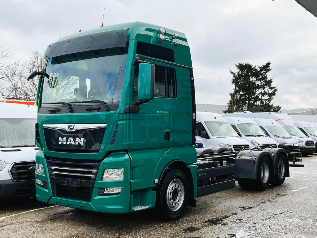 Kabiinišassiiga veoauto MAN TGX 26.470 XXL Standklima Intarder Liftachse AHK: pilt 7