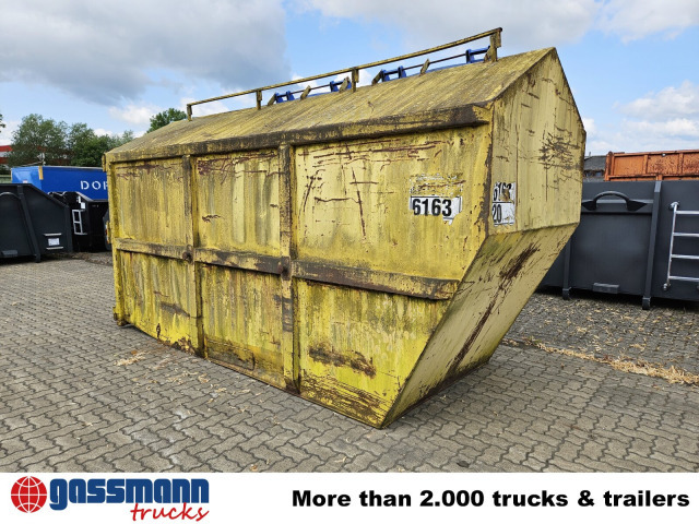 Absetzcontainer ca. 15m³ geschlossen mit Deckel - Liftdumper konteiner: pilt 3 Absetzcontainer ca. 15m³ geschlossen mit Deckel - Liftdumper konteiner: pilt 3