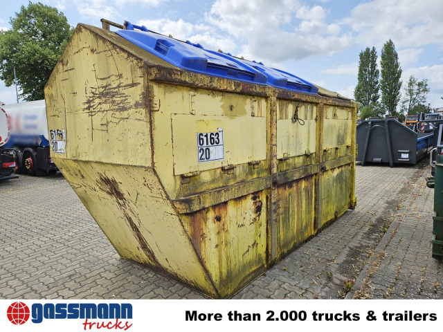 Absetzcontainer ca. 15m³ geschlossen mit Deckel - Liftdumper konteiner: pilt 5 Absetzcontainer ca. 15m³ geschlossen mit Deckel - Liftdumper konteiner: pilt 5