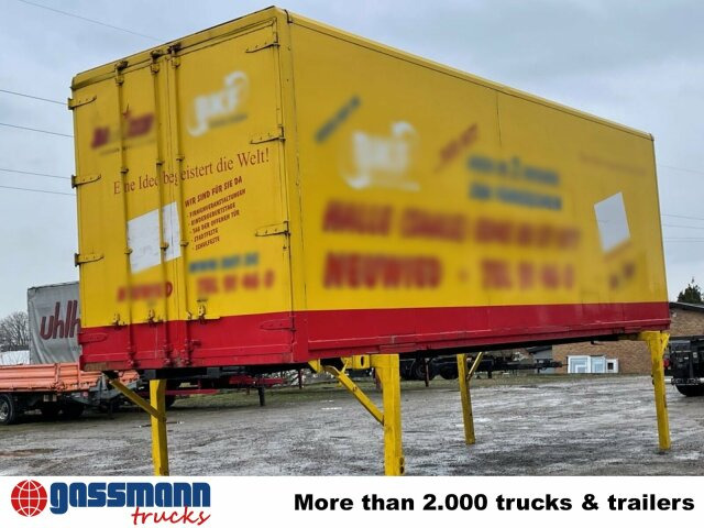 EPKH 74 Wechselbrücke Koffer - Asenduskorpus - furgoon: pilt 2 EPKH 74 Wechselbrücke Koffer - Asenduskorpus - furgoon: pilt 2