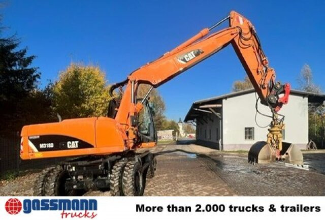 CAT M318D Mobilbagger - Ehitusmasinad: pilt 4 CAT M318D Mobilbagger - Ehitusmasinad: pilt 4