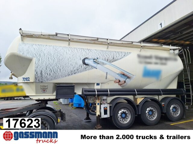 Feldbinder EUT 38.3-3, Liftachse, 3 Kammern, ca. 38.000l - Silo poolhaagis: pilt 1 Feldbinder EUT 38.3-3, Liftachse, 3 Kammern, ca. 38.000l - Silo poolhaagis: pilt 1