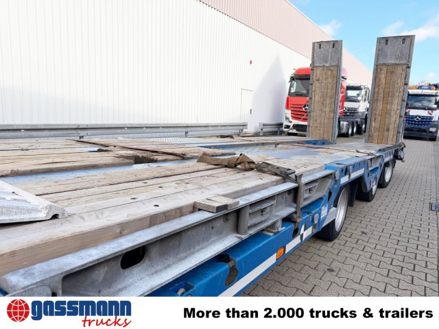 Fliegl SDS 420 T, Nachlauflenkachse, Verbr. auf 3m, - Madal platvormpoolhaagis: pilt 4 Fliegl SDS 420 T, Nachlauflenkachse, Verbr. auf 3m, - Madal platvormpoolhaagis: pilt 4