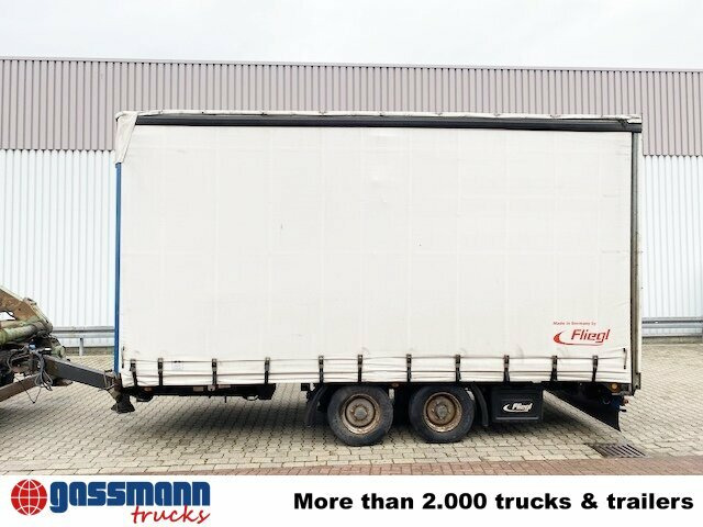 Platvormhaagis/ Madelhaagis Fliegl TPS 118 Glastransporter, Edscha-Verdeck: pilt 8