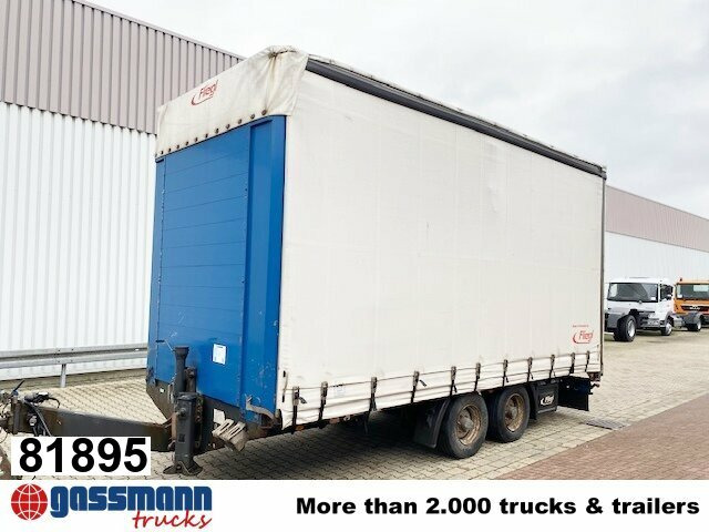 Fliegl TPS 118 Glastransporter, Edscha-Verdeck - Platvormhaagis/ Madelhaagis: pilt 1 Fliegl TPS 118 Glastransporter, Edscha-Verdeck - Platvormhaagis/ Madelhaagis: pilt 1