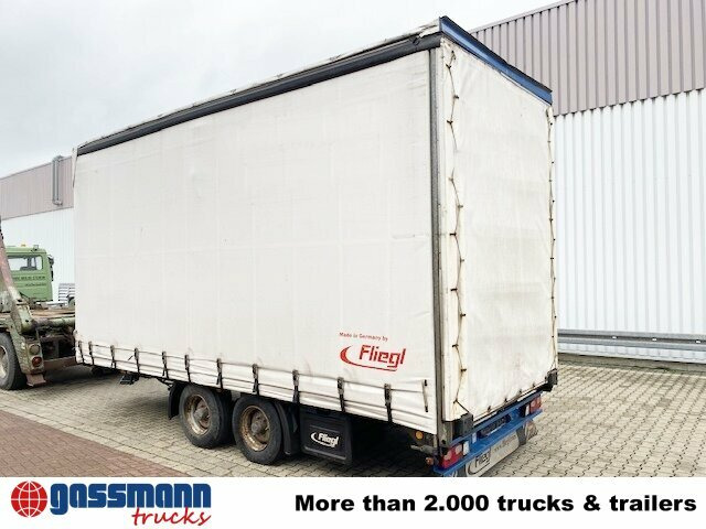 Platvormhaagis/ Madelhaagis Fliegl TPS 118 Glastransporter, Edscha-Verdeck: pilt 9