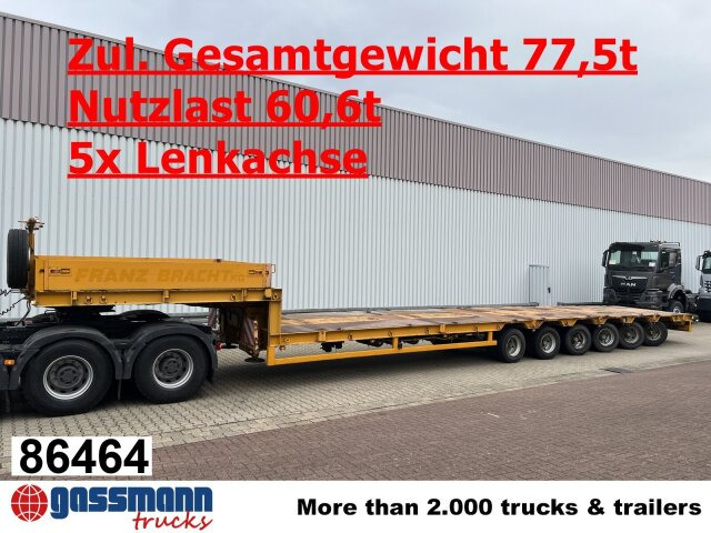 Goldhofer STZ-L6-62/80, 5x Lenkachse - Madal platvormpoolhaagis: pilt 1 Goldhofer STZ-L6-62/80, 5x Lenkachse - Madal platvormpoolhaagis: pilt 1