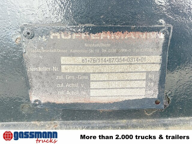 Hüffermann HSA 18.70 Schlittenabroller - Multilift/ Liftdumper haagis: pilt 3 Hüffermann HSA 18.70 Schlittenabroller - Multilift/ Liftdumper haagis: pilt 3