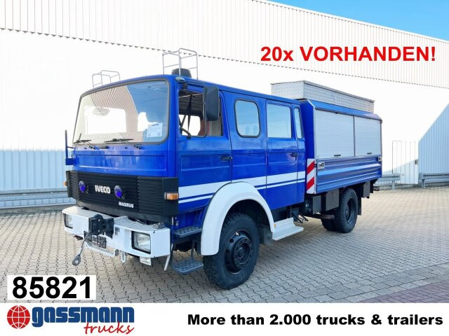 Iveco 120-23 AW 4x4 Doka, V8-Motor, Gerätewagen, - Madelveok/ Platvormveok: pilt 1 Iveco 120-23 AW 4x4 Doka, V8-Motor, Gerätewagen, - Madelveok/ Platvormveok: pilt 1
