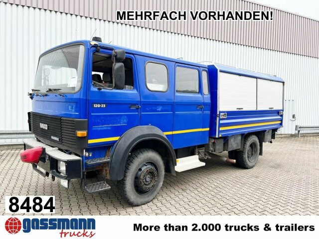 Iveco 120-23 AW 4x4 Doka, V8-Motor, Gerätewagen, - Tuletõrjeauto: pilt 1 Iveco 120-23 AW 4x4 Doka, V8-Motor, Gerätewagen, - Tuletõrjeauto: pilt 1