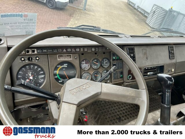 Iveco 260-34 AHW 6x6, V8, Manual, Full Steel - Kabiinišassiiga veoauto: pilt 2 Iveco 260-34 AHW 6x6, V8, Manual, Full Steel - Kabiinišassiiga veoauto: pilt 2