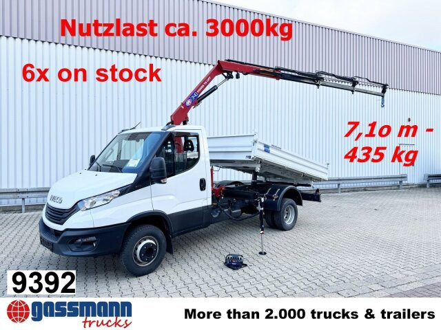 Iveco Daily 70C18H 4x2 mit Kran HMF 340-K3, Funk - Kallurauto, Kraanaga veoauto: pilt 1 Iveco Daily 70C18H 4x2 mit Kran HMF 340-K3, Funk - Kallurauto, Kraanaga veoauto: pilt 1