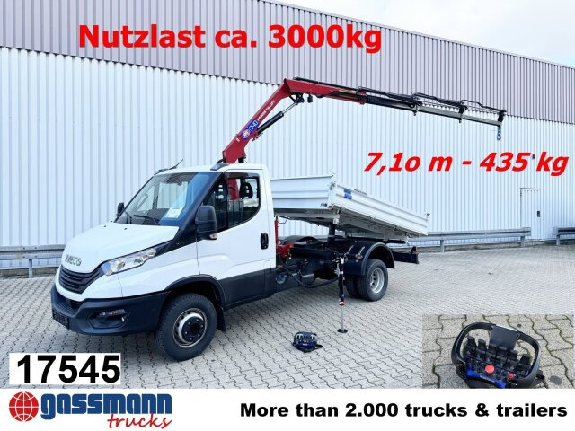 Iveco Daily 70C18H 4x2 mit Kran HMF 340-K3, Funk - Kallurauto, Kraanaga veoauto: pilt 1 Iveco Daily 70C18H 4x2 mit Kran HMF 340-K3, Funk - Kallurauto, Kraanaga veoauto: pilt 1