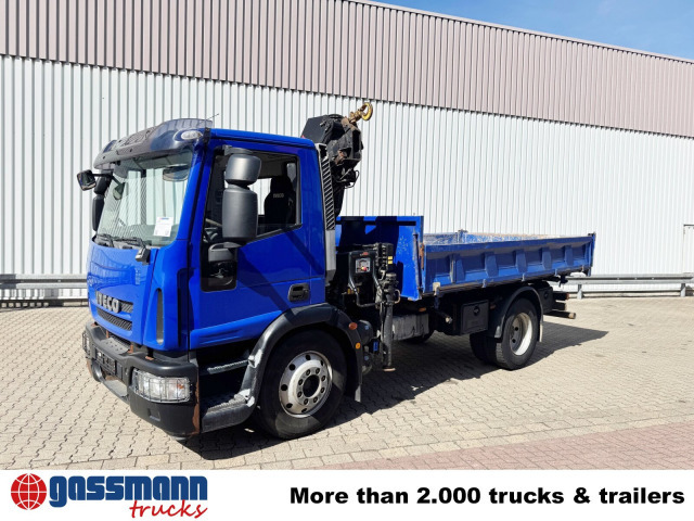 Kallurauto, Kraanaga veoauto Iveco EuroCargo ML120E28K 4x2 mit Kran Hiab XS088 ES-3: pilt 8
