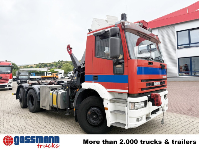 Konkstõstukiga veoauto, Kraanaga veoauto Iveco EuroTech 240E38 6x2-4, Lift-/Lenkachse,: pilt 12
