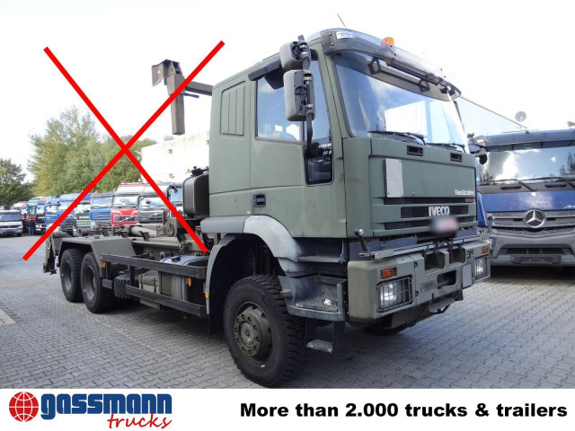 Iveco EuroTrakker 260E44W 6X6, Retarder, ADR - Kabiinišassiiga veoauto: pilt 2 Iveco EuroTrakker 260E44W 6X6, Retarder, ADR - Kabiinišassiiga veoauto: pilt 2