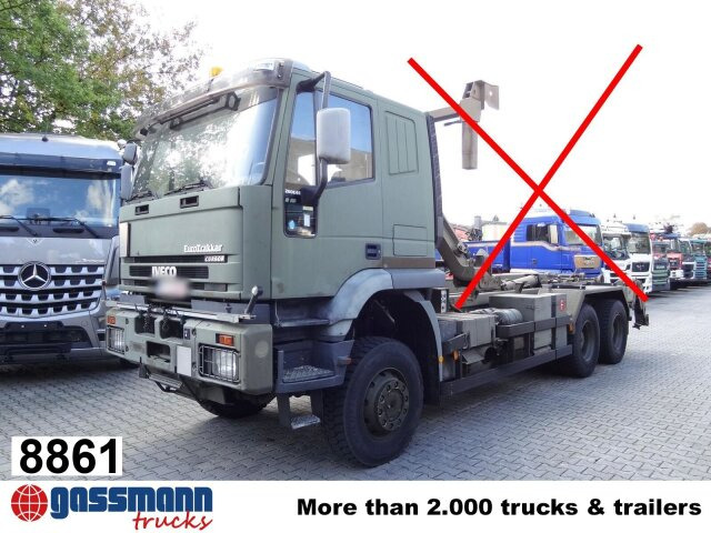Iveco EuroTrakker 260E44W 6X6, Retarder, ADR - Kabiinišassiiga veoauto: pilt 1 Iveco EuroTrakker 260E44W 6X6, Retarder, ADR - Kabiinišassiiga veoauto: pilt 1