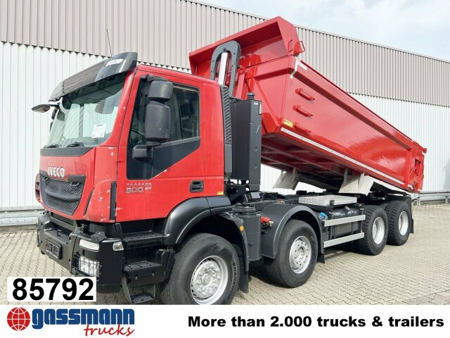 Iveco Trakker AD410T50 8x4, Stahlmulde ca. 16m³, - Kallurauto: pilt 1 Iveco Trakker AD410T50 8x4, Stahlmulde ca. 16m³, - Kallurauto: pilt 1
