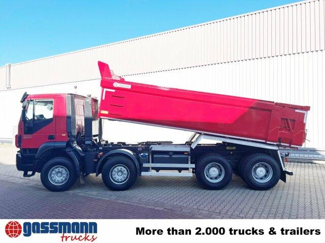Kallurauto Iveco Trakker AD410T50 8x4, Stahlmulde ca. 16m³,: pilt 12