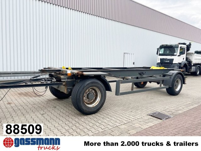 Kögel AWE 18, Ex-Fahrschule - Konteinerveduk/ Tõstuk järelhaagis: pilt 1 Kögel AWE 18, Ex-Fahrschule - Konteinerveduk/ Tõstuk järelhaagis: pilt 1