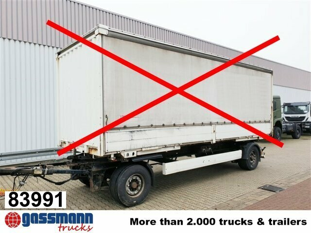 Krone AZW 18 - Konteinerveduk/ Tõstuk järelhaagis: pilt 1 Krone AZW 18 - Konteinerveduk/ Tõstuk järelhaagis: pilt 1