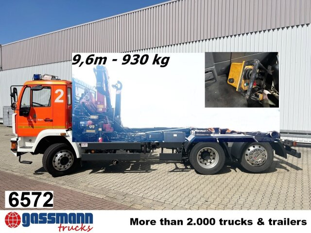 MAN 25/18.284 6x2-4 LL,Kran HMF 1113 K3, Funk, - Konkstõstukiga veoauto, Kraanaga veoauto: pilt 1 MAN 25/18.284 6x2-4 LL,Kran HMF 1113 K3, Funk, - Konkstõstukiga veoauto, Kraanaga veoauto: pilt 1