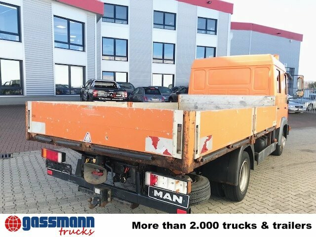 Madelveok/ Platvormveok MAN LE 8.185 LC Doka 4x2 BB, 2x AHK: pilt 10
