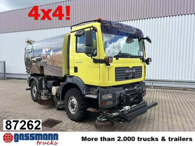 MAN TGM 13.280 4X4 BL, Kehhrmaschine Nothelfer Kobit - Tänavapühkimismasin: pilt 1 MAN TGM 13.280 4X4 BL, Kehhrmaschine Nothelfer Kobit - Tänavapühkimismasin: pilt 1
