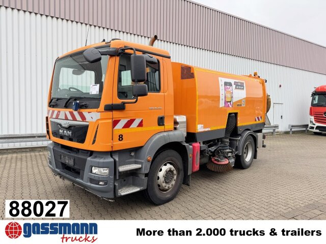 MAN TGM 18.250 4X2 BB, Kehrmaschine Brock SL200/2 - Tänavapühkimismasin: pilt 1 MAN TGM 18.250 4X2 BB, Kehrmaschine Brock SL200/2 - Tänavapühkimismasin: pilt 1