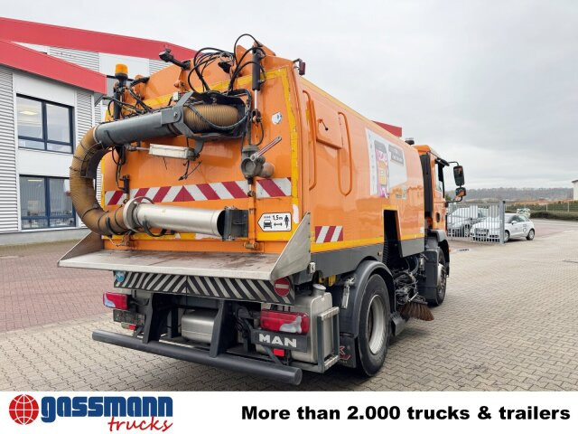 Tänavapühkimismasin MAN TGM 18.250 4X2 BB, Kehrmaschine Brock SL200/2: pilt 12