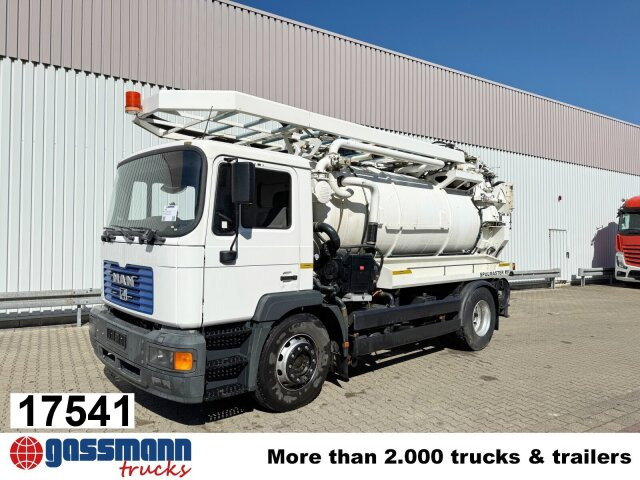 MAN TGM 18.284 4x2 BL, Assmann Saug- und Spülwagen - Tänavapühkimismasin: pilt 1 MAN TGM 18.284 4x2 BL, Assmann Saug- und Spülwagen - Tänavapühkimismasin: pilt 1