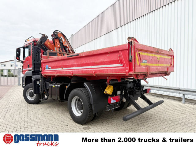 Kallurauto, Kraanaga veoauto MAN TGS 18.400 4x4 BB, Navi, Kran Atlas 120.2E-A3L,: pilt 13