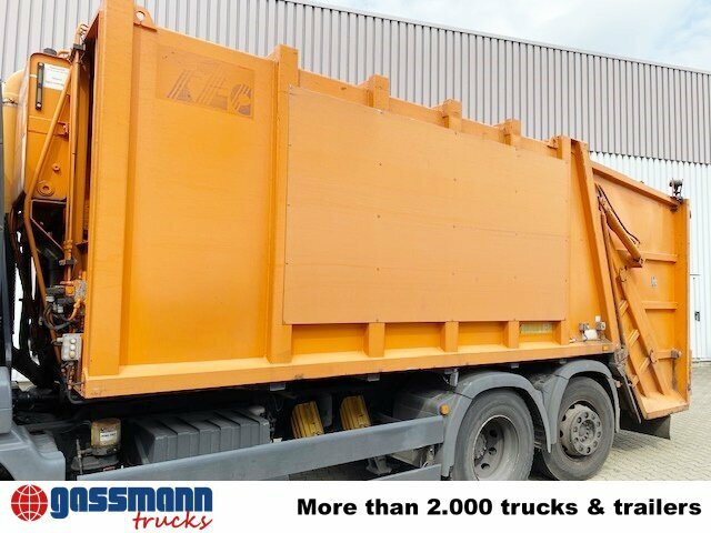 MAN TGS 26.320 6x2-4 BL, Lenkachse, Haller X2, - Prügiauto: pilt 2 MAN TGS 26.320 6x2-4 BL, Lenkachse, Haller X2, - Prügiauto: pilt 2