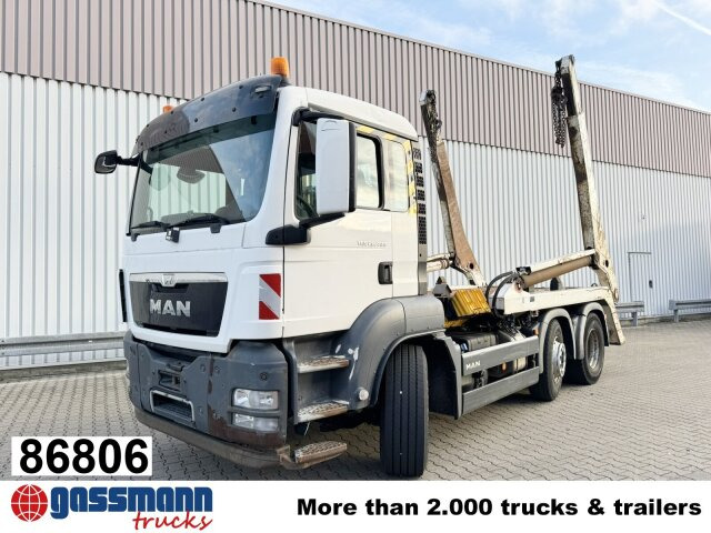 MAN TGS 26.400 6x2/4 BL mit Vorlauflenk-/liftachse, - Nöörtõstukiga veoauto: pilt 1 MAN TGS 26.400 6x2/4 BL mit Vorlauflenk-/liftachse, - Nöörtõstukiga veoauto: pilt 1