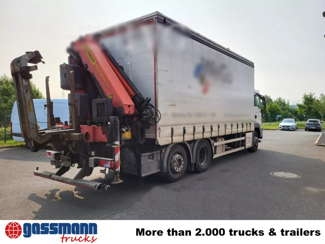 MAN TGS 26.400 6x2-4 LL, Lenk-/Lift, Edscha, - Madelveok/ Platvormveok, Kraanaga veoauto: pilt 2 MAN TGS 26.400 6x2-4 LL, Lenk-/Lift, Edscha, - Madelveok/ Platvormveok, Kraanaga veoauto: pilt 2