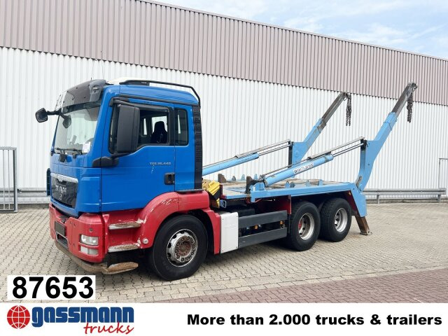 MAN TGS 26.440 6X4 BB, Tele-Absetzer - Nöörtõstukiga veoauto: pilt 1 MAN TGS 26.440 6X4 BB, Tele-Absetzer - Nöörtõstukiga veoauto: pilt 1