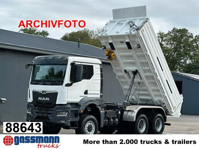 MAN TGS 26.470 6x6 BB, Hohe Bauart, Navi, - Kallurauto: pilt 1 MAN TGS 26.470 6x6 BB, Hohe Bauart, Navi, - Kallurauto: pilt 1