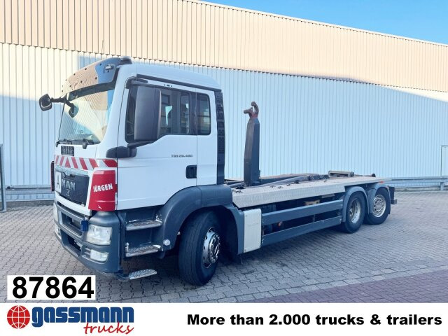 MAN TGS 26.480 6x2-4 BL, Lenk-Liftachse, VDL - Konkstõstukiga veoauto: pilt 1 MAN TGS 26.480 6x2-4 BL, Lenk-Liftachse, VDL - Konkstõstukiga veoauto: pilt 1