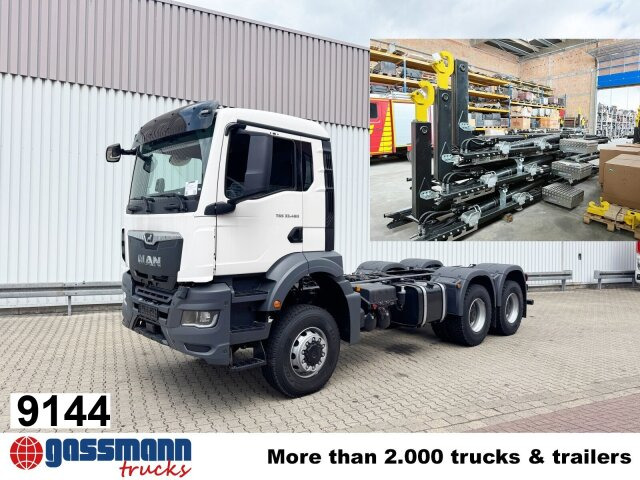 MAN TGS 33.480 6x6 BB CH, Hohe Bauart, Nebenantrieb - Konkstõstukiga veoauto: pilt 1 MAN TGS 33.480 6x6 BB CH, Hohe Bauart, Nebenantrieb - Konkstõstukiga veoauto: pilt 1