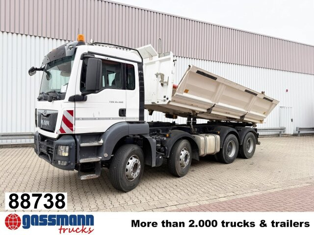 MAN TGS 35.460 8X4 BB, Meiller Bordmatik, Rollplane, - Kallurauto: pilt 1 MAN TGS 35.460 8X4 BB, Meiller Bordmatik, Rollplane, - Kallurauto: pilt 1