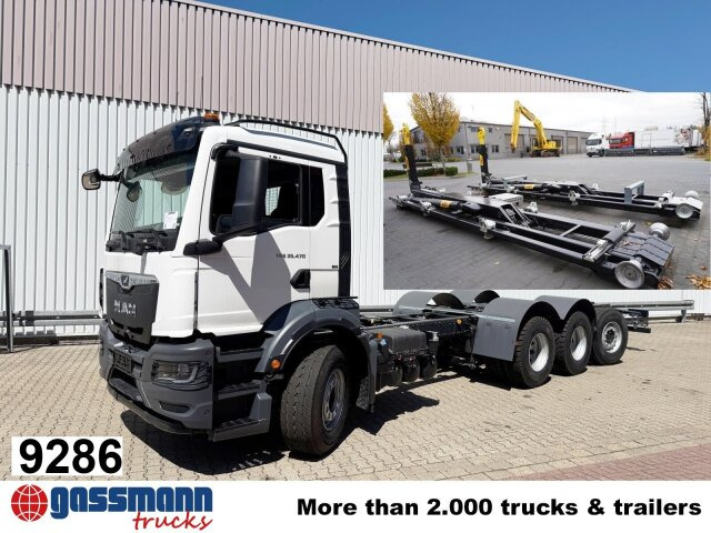 MAN TGS 35.470 8x4-4 BL, Lenk-/Liftachse, Navi, - Konkstõstukiga veoauto: pilt 1 MAN TGS 35.470 8x4-4 BL, Lenk-/Liftachse, Navi, - Konkstõstukiga veoauto: pilt 1