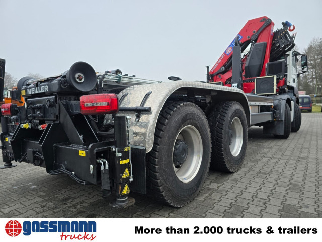 MAN TGS 35.480 8X4 BL, Intarder, Kran HMF 3220-K6, - Konkstõstukiga veoauto, Kraanaga veoauto: pilt 2 MAN TGS 35.480 8X4 BL, Intarder, Kran HMF 3220-K6, - Konkstõstukiga veoauto, Kraanaga veoauto: pilt 2