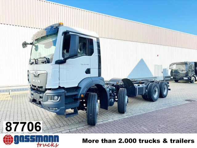 MAN TGS 35.480 8x6H BL CH, HydroDrive, Navi, - Kabiinišassiiga veoauto: pilt 1 MAN TGS 35.480 8x6H BL CH, HydroDrive, Navi, - Kabiinišassiiga veoauto: pilt 1
