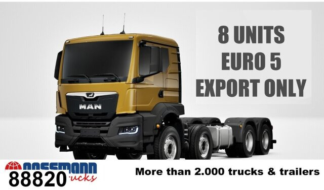 MAN TGS 41.440 8x4 BB CH, Retarder, MEHRFACH - Kabiinišassiiga veoauto: pilt 1 MAN TGS 41.440 8x4 BB CH, Retarder, MEHRFACH - Kabiinišassiiga veoauto: pilt 1