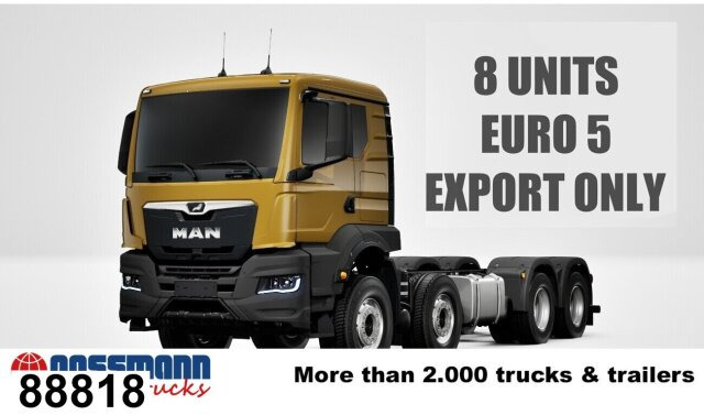 MAN TGS 41.440 8x4 BB CH, Retarder, MEHRFACH - Kabiinišassiiga veoauto: pilt 1 MAN TGS 41.440 8x4 BB CH, Retarder, MEHRFACH - Kabiinišassiiga veoauto: pilt 1