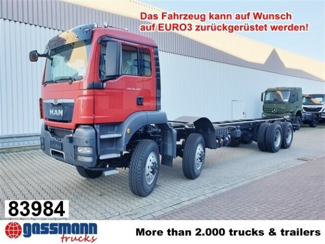 MAN TGS 41.480 8X6 BB - Kabiinišassiiga veoauto: pilt 1 MAN TGS 41.480 8X6 BB - Kabiinišassiiga veoauto: pilt 1