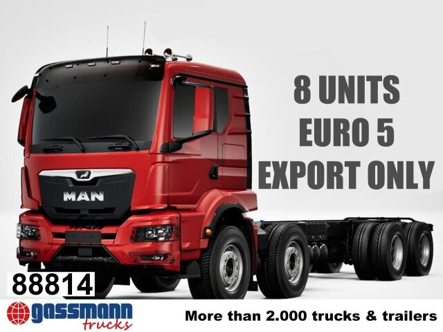 MAN TGS 41.480 8x4 BB CH, MEHRFACH VORHANDEN! - Kabiinišassiiga veoauto: pilt 1 MAN TGS 41.480 8x4 BB CH, MEHRFACH VORHANDEN! - Kabiinišassiiga veoauto: pilt 1