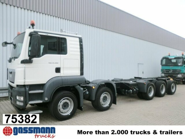 MAN TGS 50.480BB 10x4 Retarder, 3-f.NA - Kabiinišassiiga veoauto: pilt 1 MAN TGS 50.480BB 10x4 Retarder, 3-f.NA - Kabiinišassiiga veoauto: pilt 1